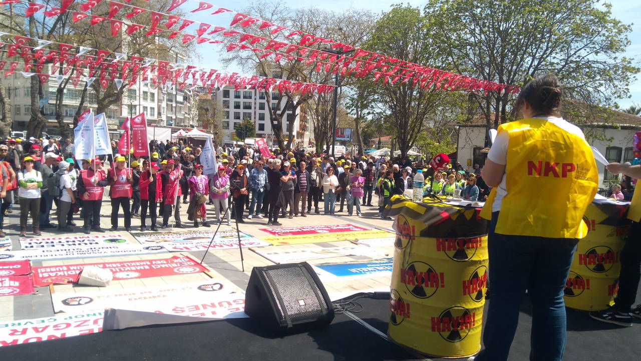 Çernobil felaketinin 40'ıncı yılı… Sinop bir kez daha 'nükleere hayır' dedi