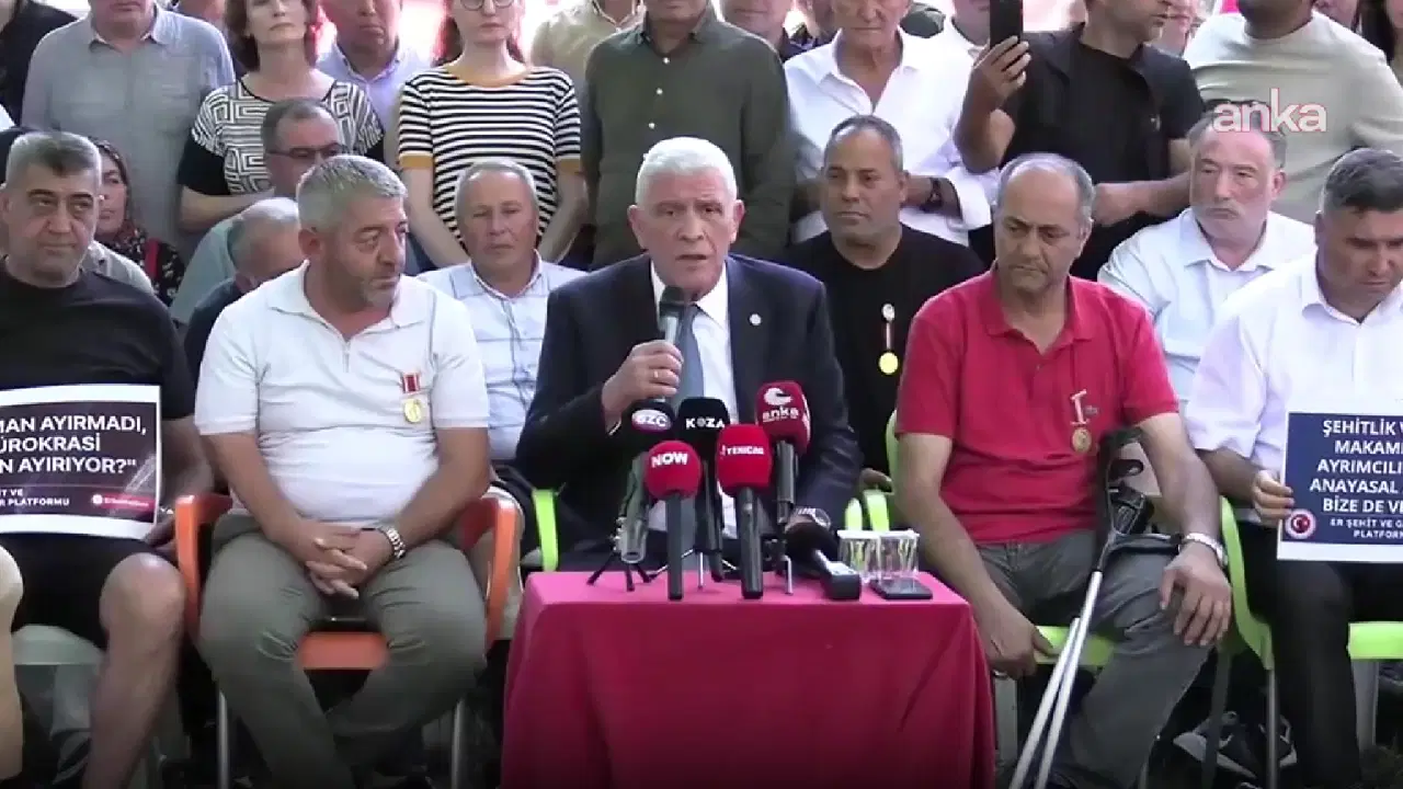 Dervişoğlu'ndan şehit yakınları ve gazilere destek: 'Teröristlere tanınmak istenen imtiyazları kendi şehidinden esirgeyen devlete, devlet denmez'