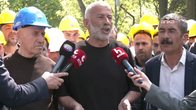 Ankara'da madencilerin direnişi sürüyor