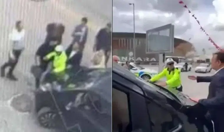 CHP'li Beker'in şoförüne polisin üzerine araç sürdüğü iddiası ile ceza