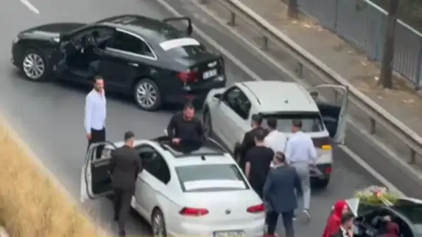 İstanbul düğün konvoyuyla trafiği kilitlediler: 6 sürücüye para cezası