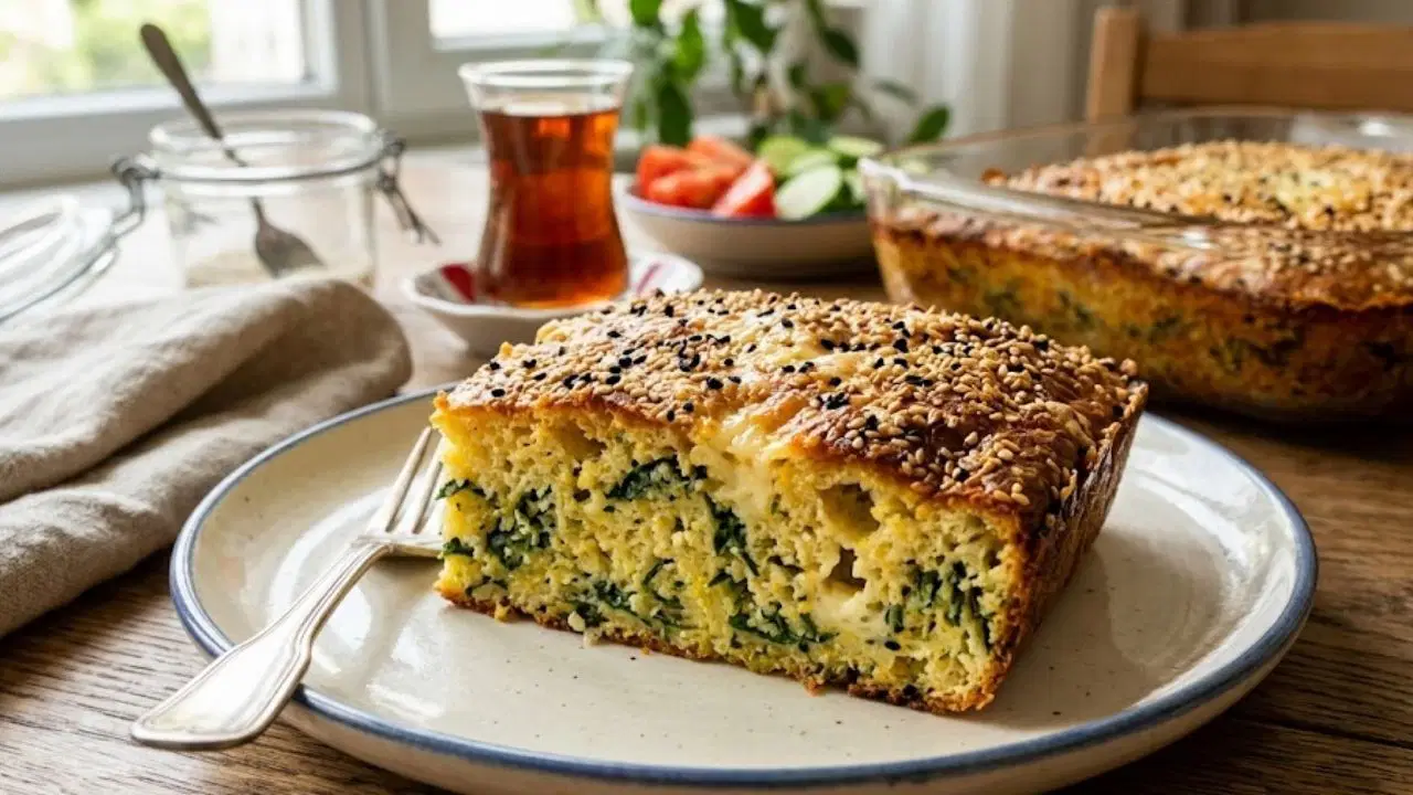 Şişkinlik yapmayan enfes lezzet: Glütensiz ıspanaklı börek t