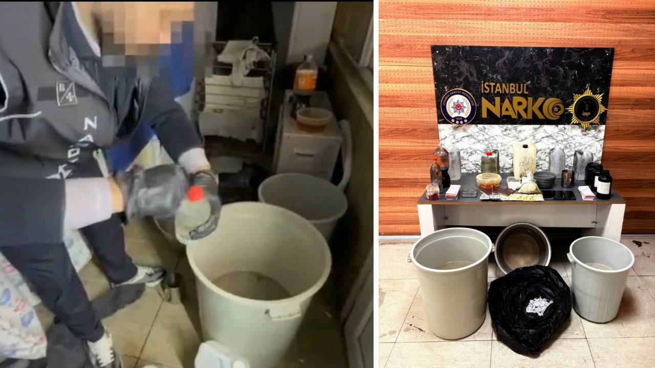 Şişli'de uyuşturucu operasyonu: 97 kilogram uyuşturucu ele geçirildi