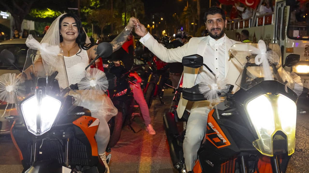 Nikah masasından ‘Cumhuriyet Korteji’ne