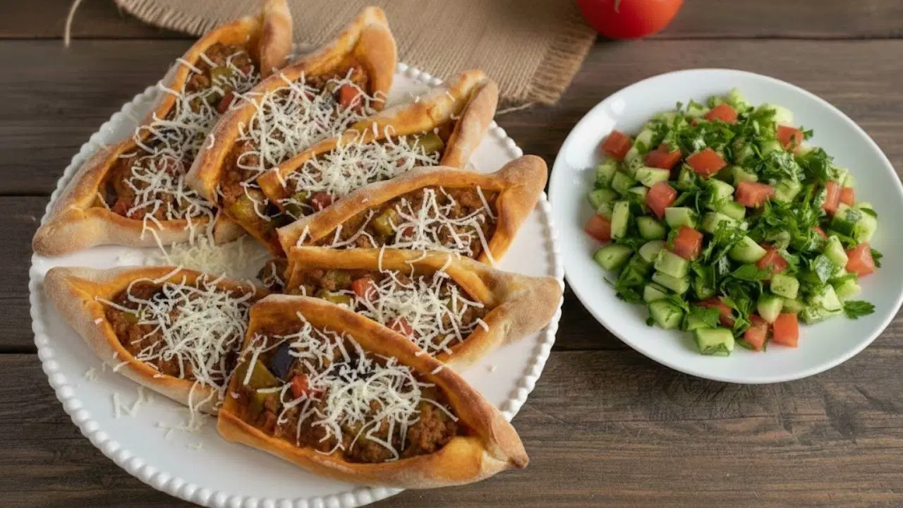 Aromatik iç harcıyla mest eden lezzet: Patlıcanlı pide tarifi