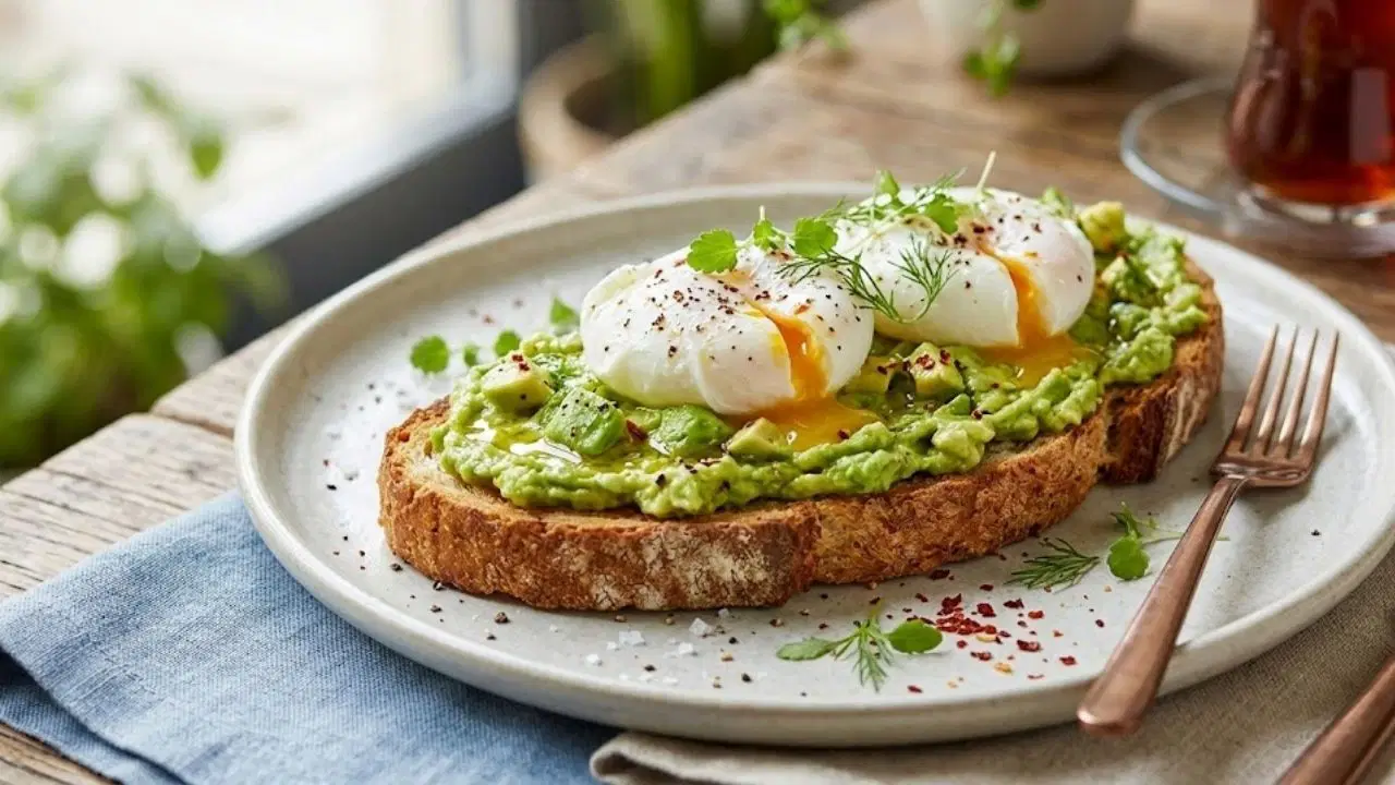 Uzun süre tok tutan modern klasik: Avokadolu ve yumurtalı açık tost tarifi