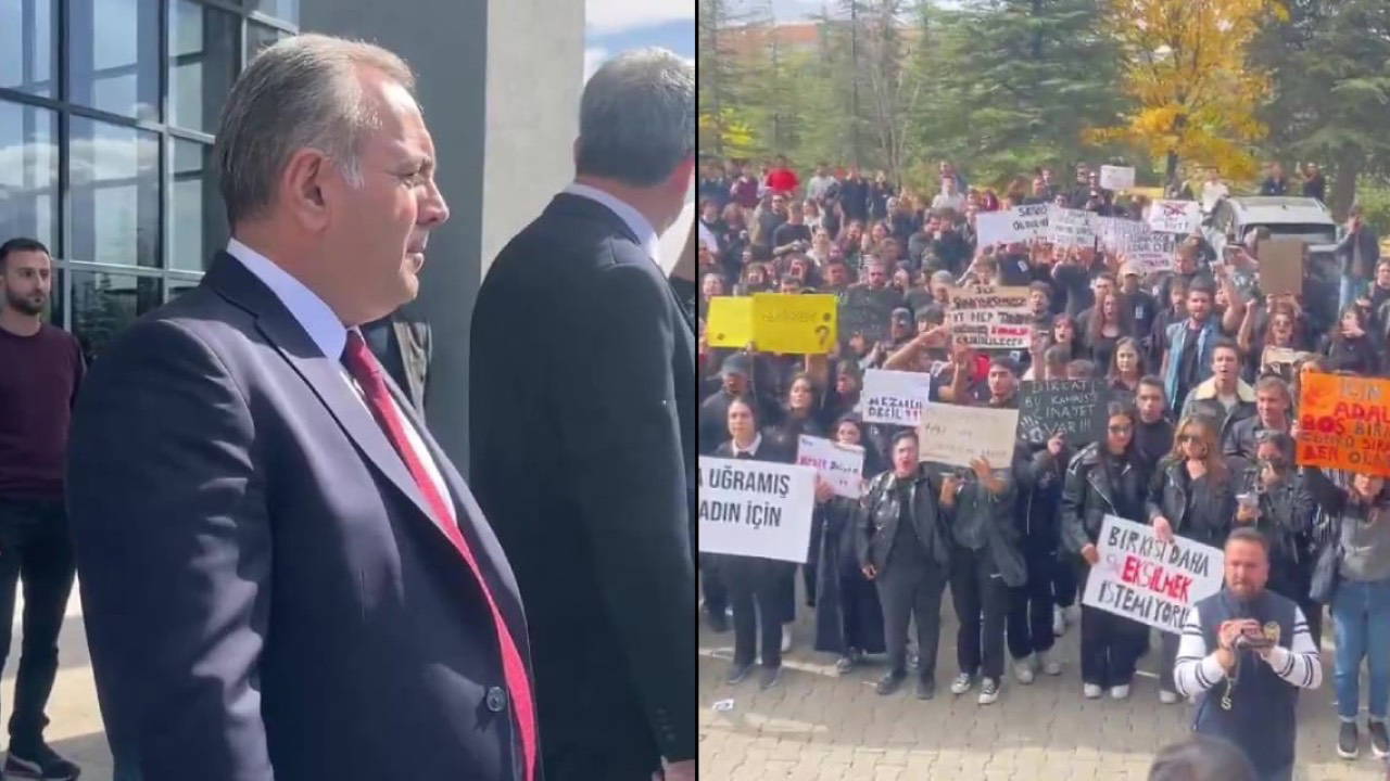 Erciyes Üniversitesi’nde kadın cinayeti tepki çekti