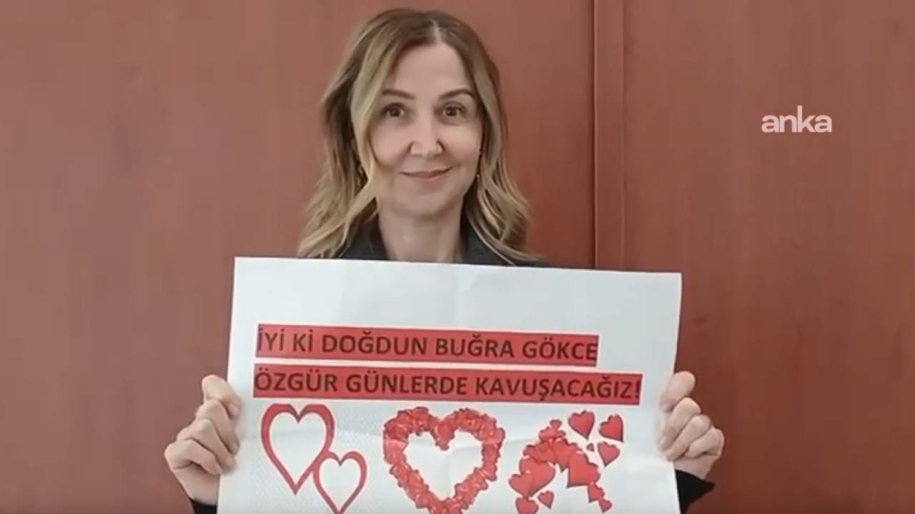 Filiz Gökce, tutuklu eşi İPA Başkanı Buğra Gökce'nin doğum gününü Silivri'de kutladı: 'Özgür günlerde kavuşacağız'