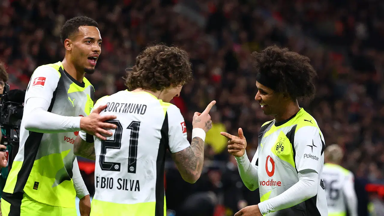 Borussia Dortmund, deplasmanda Bayer Leverkusen'i üzdü!
