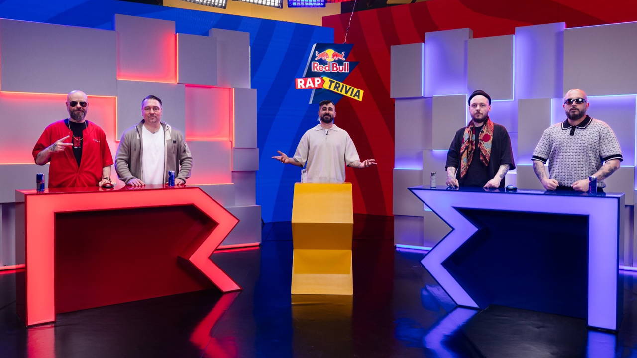 Red Bull Rap Trivia'nın yeni bölüm konukları Erci E, Hayki, Aga B ve Monoman oldu