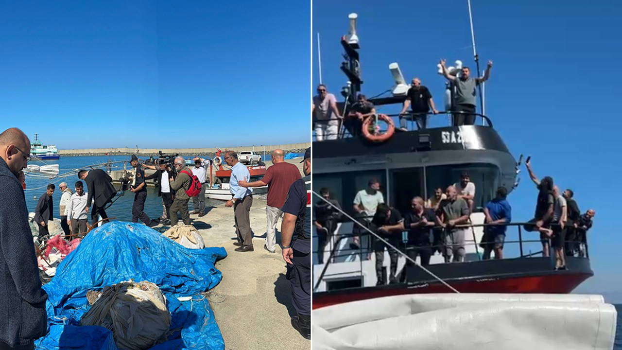 Rize'de kafes balıkçılığına karşı eylem devam ediyor