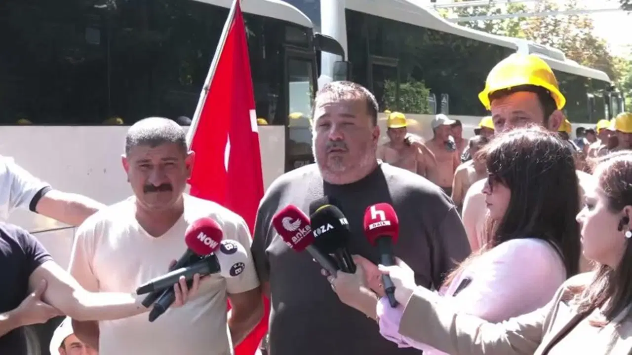 Madencilerden direnişin 9. gününde Enerji ve Tabii Kaynaklar Bakanlığı'na ödeme çağrısı: 'Garantörlüğünüzün gereğini yapın, ödemelerimizi alın'