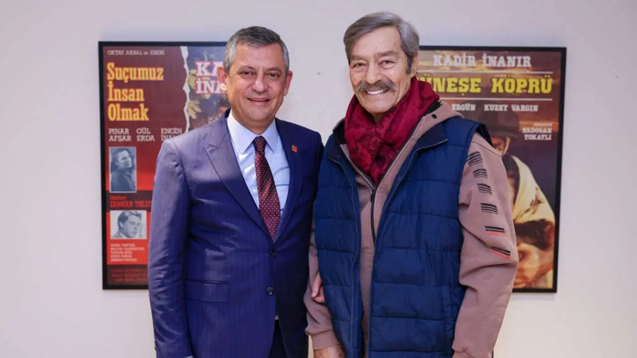 CHP Genel Başkanı Özel'den Kadir İnanır'a ziyaret