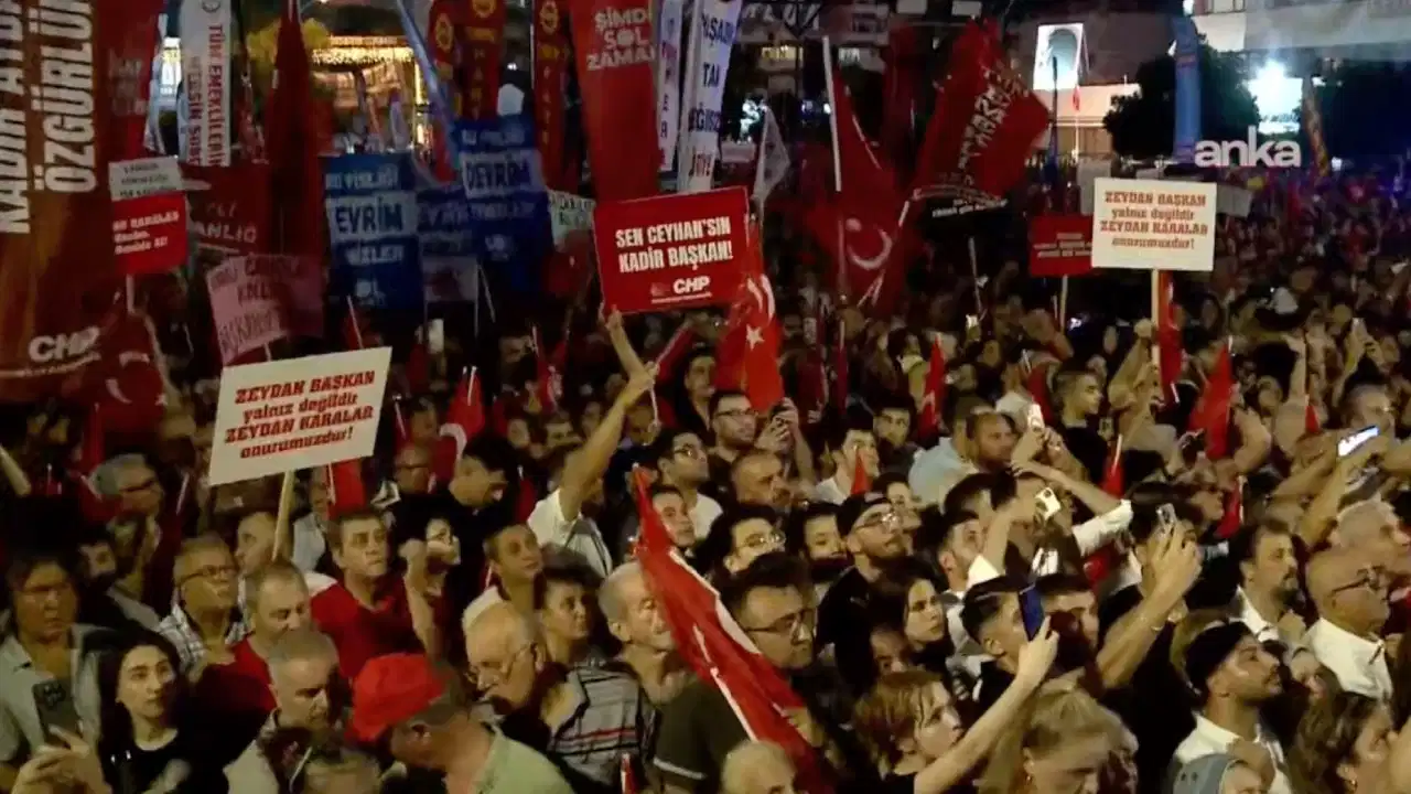 Adana’da 'Zeydan Karalar’a özgürlük' mitingi: Genel Başkan Özgür Özel halka seslenecek…