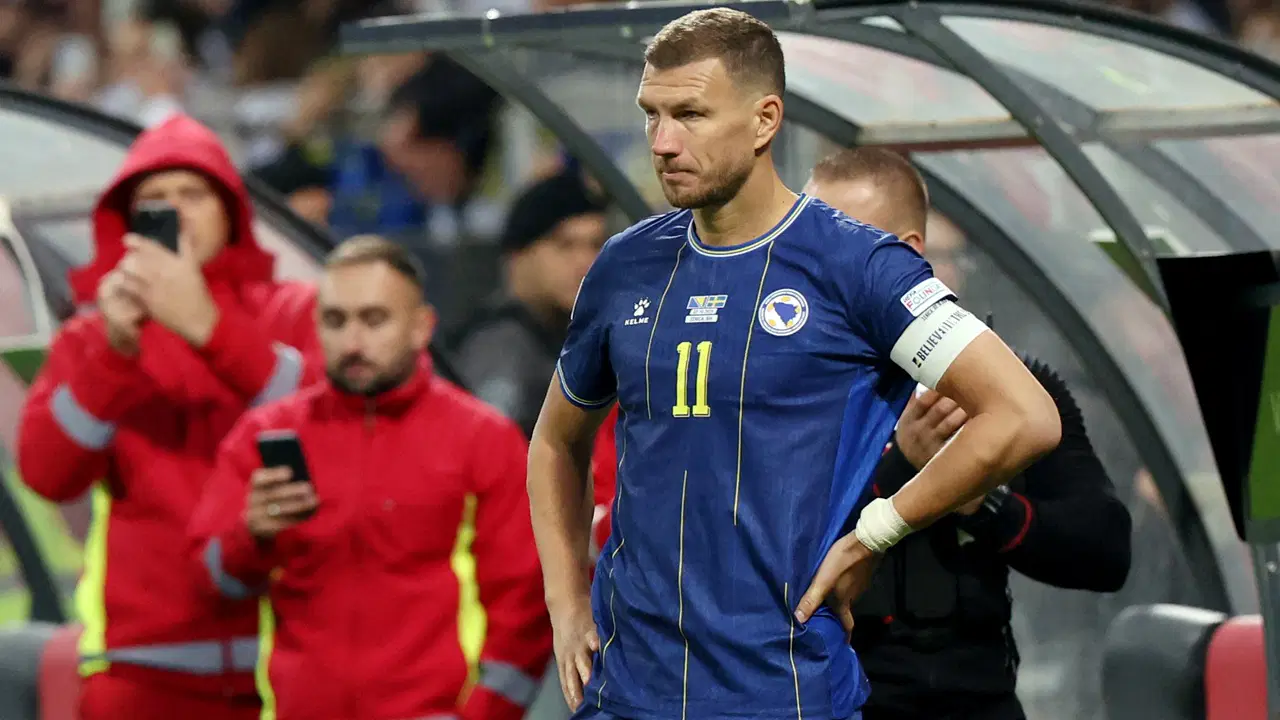 Bir dönem sona erdi: Edin Dzeko, Bosna Hersek Milli Takımı'na veda etti