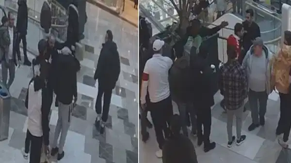 İstanbul'da AVM'de ünlü futbolcuya saldırı: Silah çekip, şemsiye fırlattı!