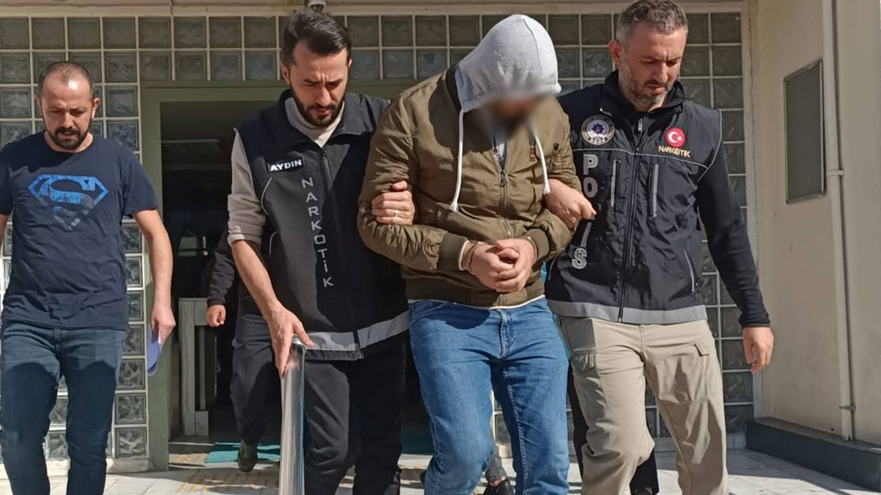 Aydın'da bin 800 gram uyuşturucu madde ele geçirildi
