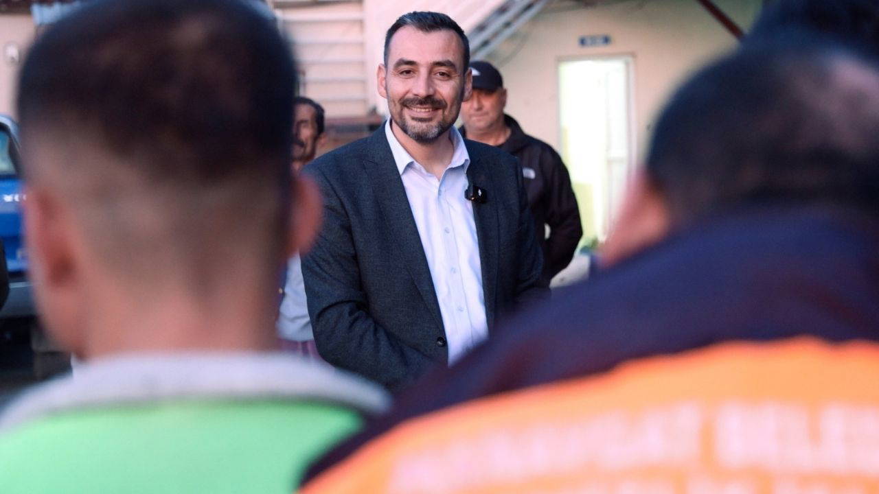 Başkan Vekili Çiçek’ten Temizlik İşleri Şantiyesi’ne ziyaret