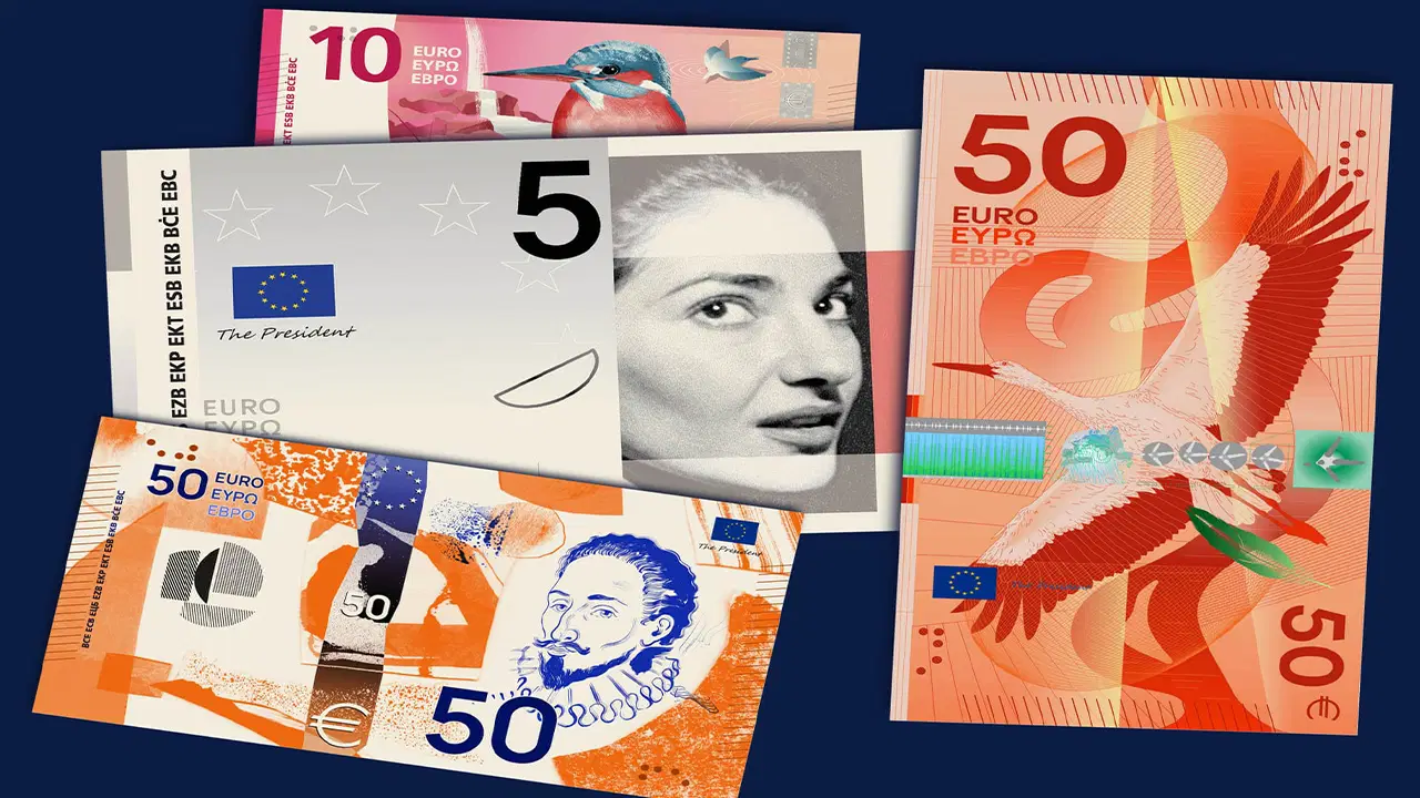 Euro banknotları baştan aşağı yenileniyor: Avrupa Merkez Bankası'ndan yeni nesil hamlesi