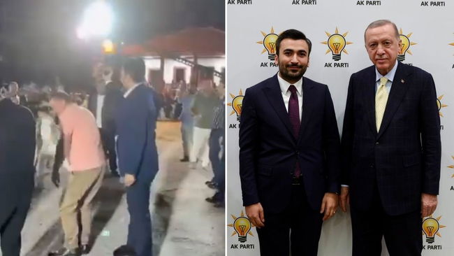 Düğünde havaya ateş açtı, tepki topladı