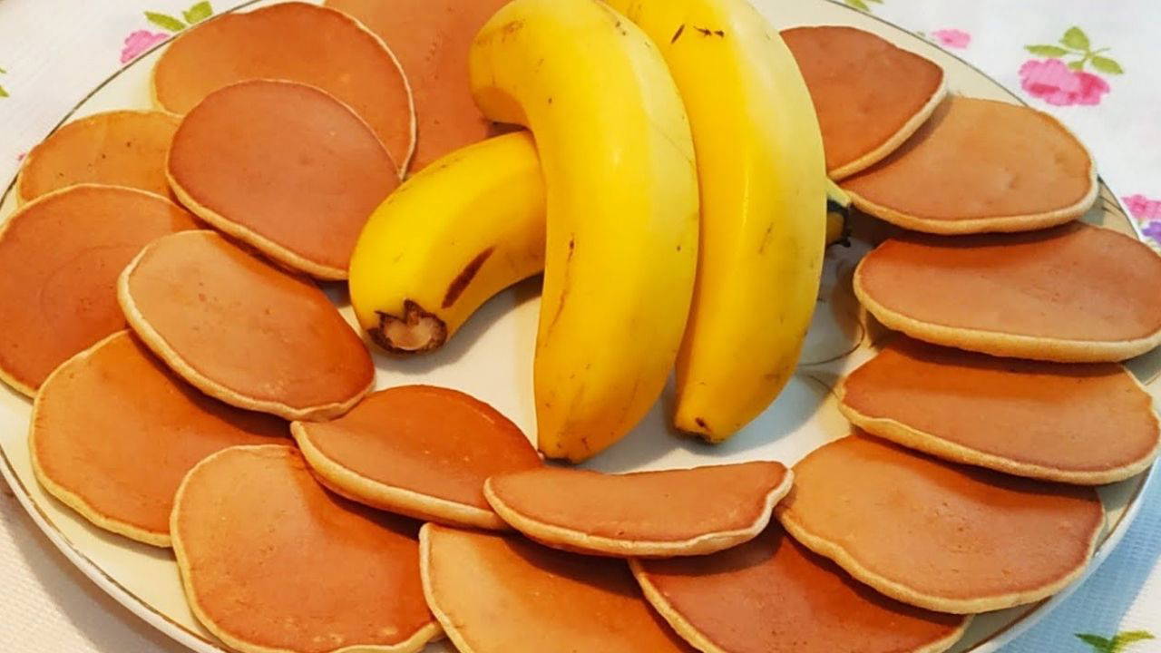 Şekersiz, pratik ve sağlıklı: Muzlu şekersiz pankek tarifi