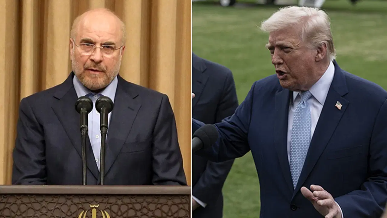 Trump'ın açıklamalarına Kalibaf'tan rest: 'Biz tüm seçeneklere hazırız'