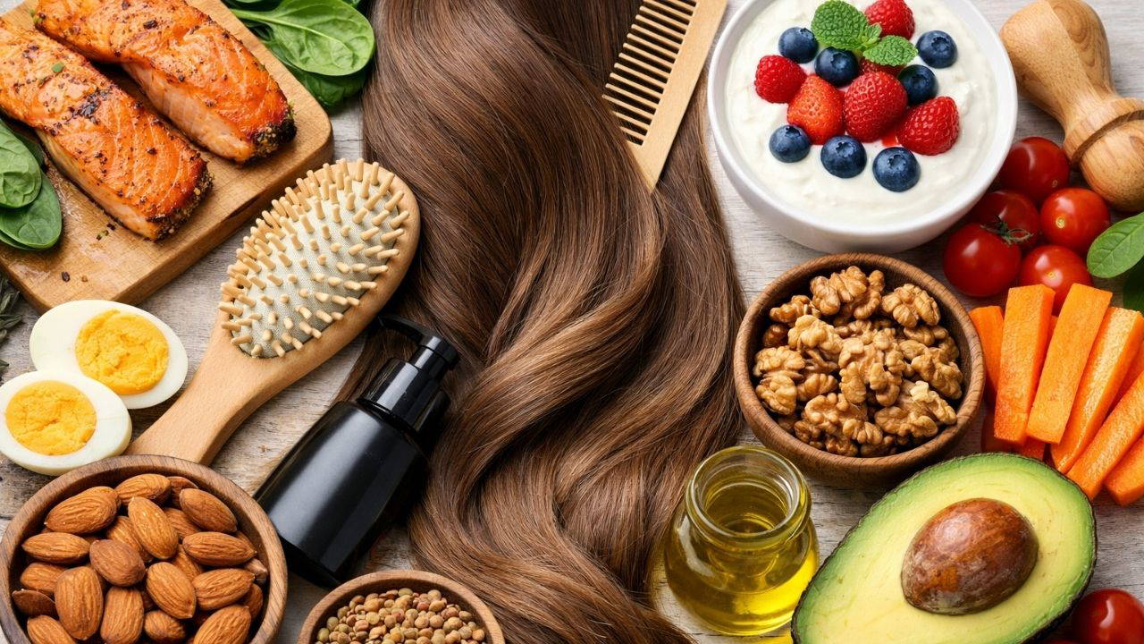 Gür ve parlak saçların gizli formülü: Sağlıklı saçlar için mutlaka tüketmeniz gereken 7 besin
