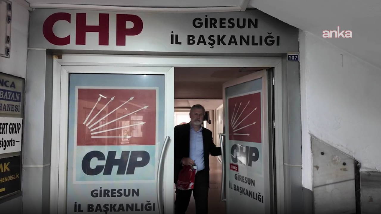 CHP Giresun’a il başkanı atanmadı, il binasının anahtarı genel merkeze kargolandı