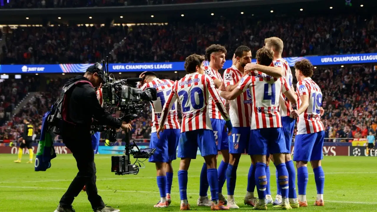 Atletico Madrid, evinde rahat kazandı!