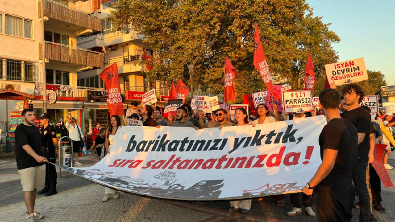 Mitingdeki sloganlara soruşturma