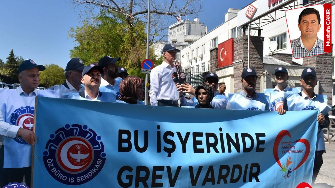 Yine grev ‘yasakladılar’