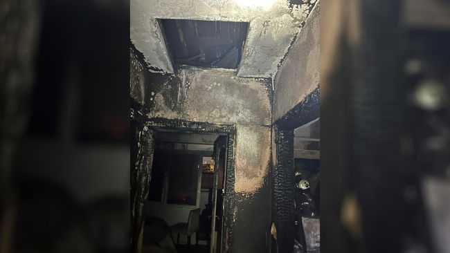 İzmir'de yangın çıkan evden acı haber