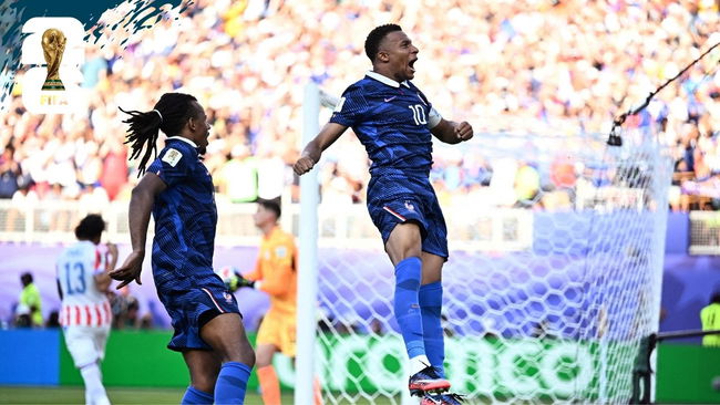 Paraguay'ı Mbappe'nin golüyle devirdi