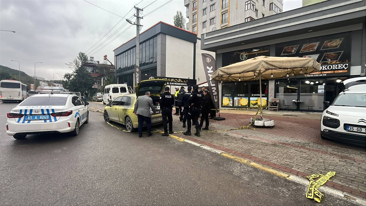 Gebze’de emlakçıda silahlı kavga: 1 ölü, 1 yaralı