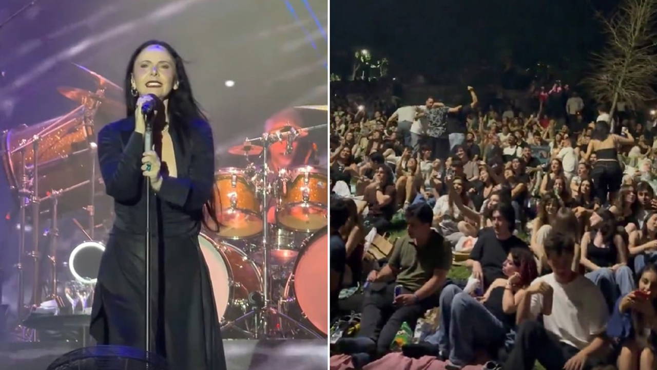 Rock müziğin kraliçesi Şebnem Ferah'tan tarihi dönüş: Bilet bulamayanlar Maçka Parkı'na akın etti!