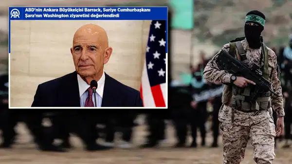 Tom Barrack konuştu, AA sansürledi: 'Suriye, Hamas’a karşı mücadelede bize yardım edecek...'