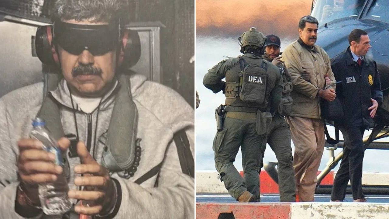 Venezuela Devlet Başkanı Nicolas Maduro'nun kaçırıldıktan sonraki ilk fotoğrafları paylaşıldı