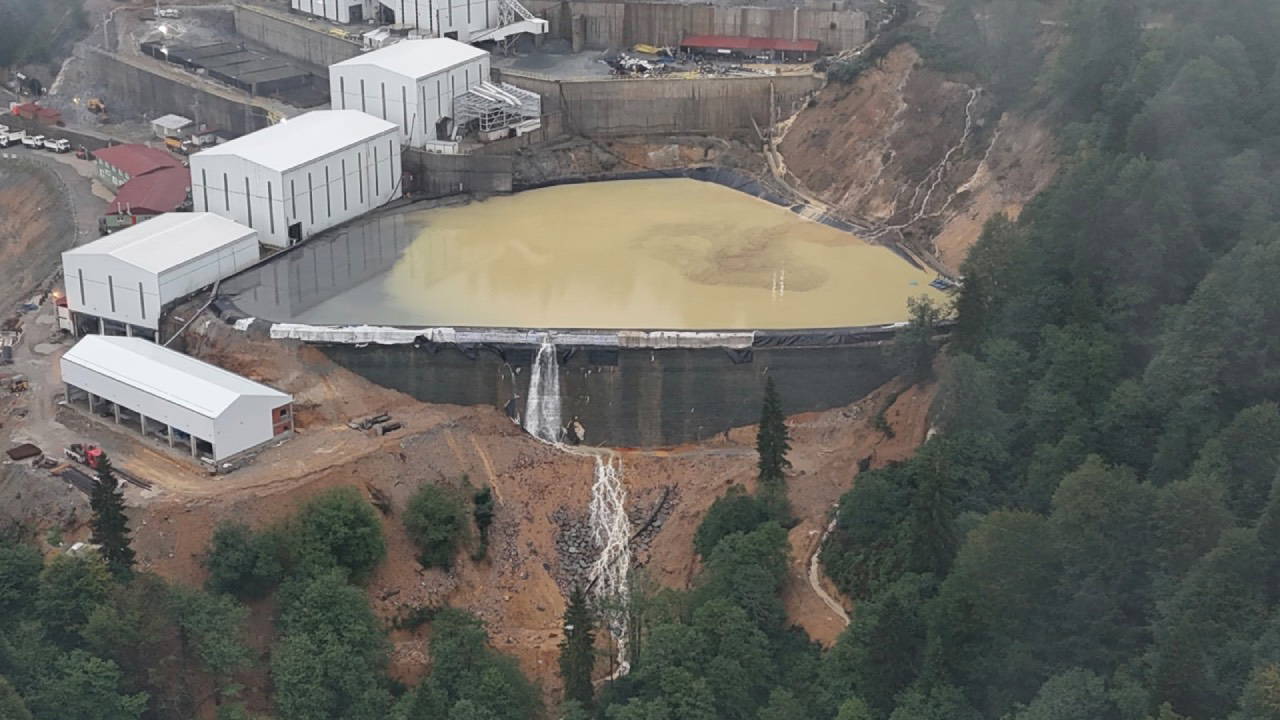 Maden atıkları Harşit Çayı’na ulaştı iddiası