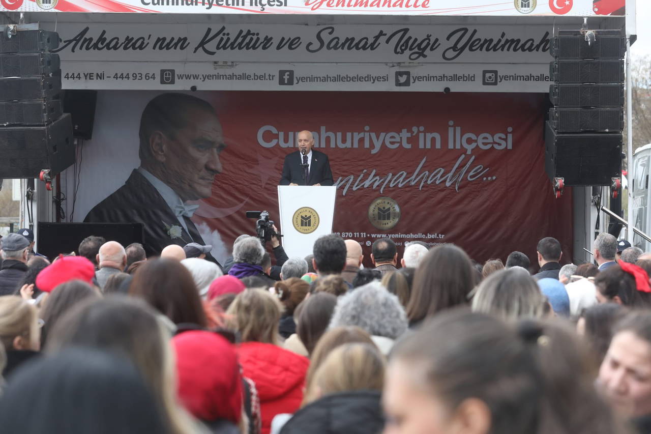 Yenimahalle'deki üçüncü Halk Kafe açıldı