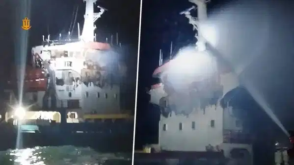 Karadeniz'de Türk gemisine saldırı... Yaralılar var!