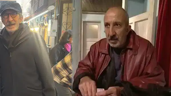 Üvey Baba dizisinin 'Gaddar Halil'i Şemsi İnkaya yıllar sonra Beyoğlu’nda görüntülendi