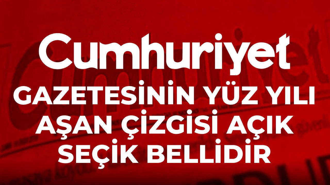 Cumhuriyet'in çizgisi bellidir