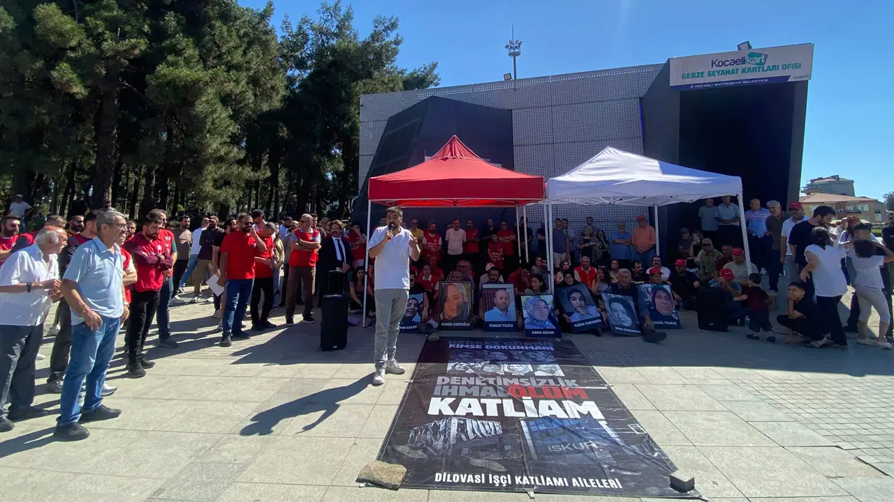 Dilovası için adalet nöbeti 5. haftasında: 'Taleplerimiz net...'