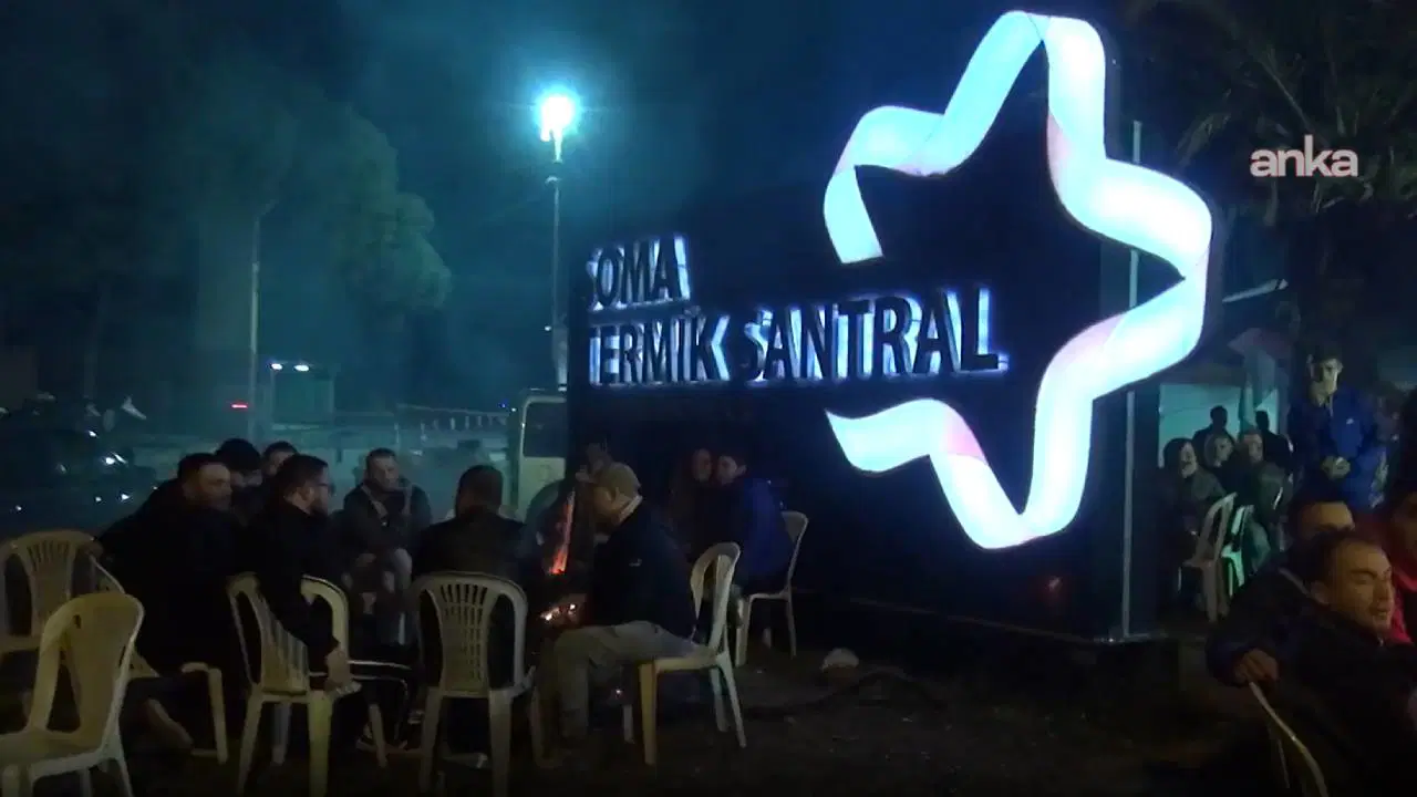 Soma'da 87 işçi için başlatılan eylem sürüyor: 'Mücadelemizi sürdüreceğiz'