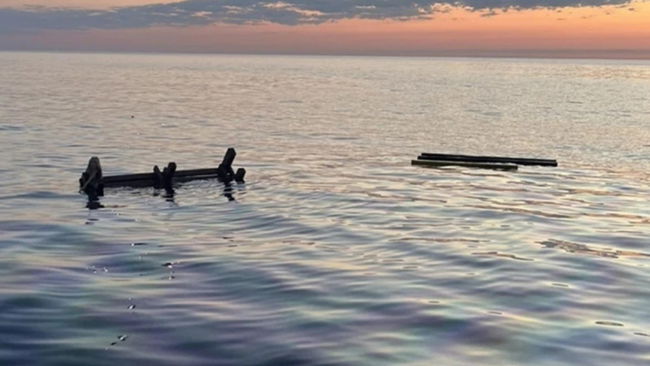 Ege'de Türk mürettebatın bulunduğu gemi battı
