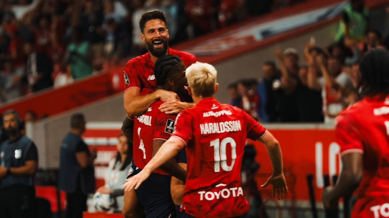 Lille üç puanı Giroud ile aldı!