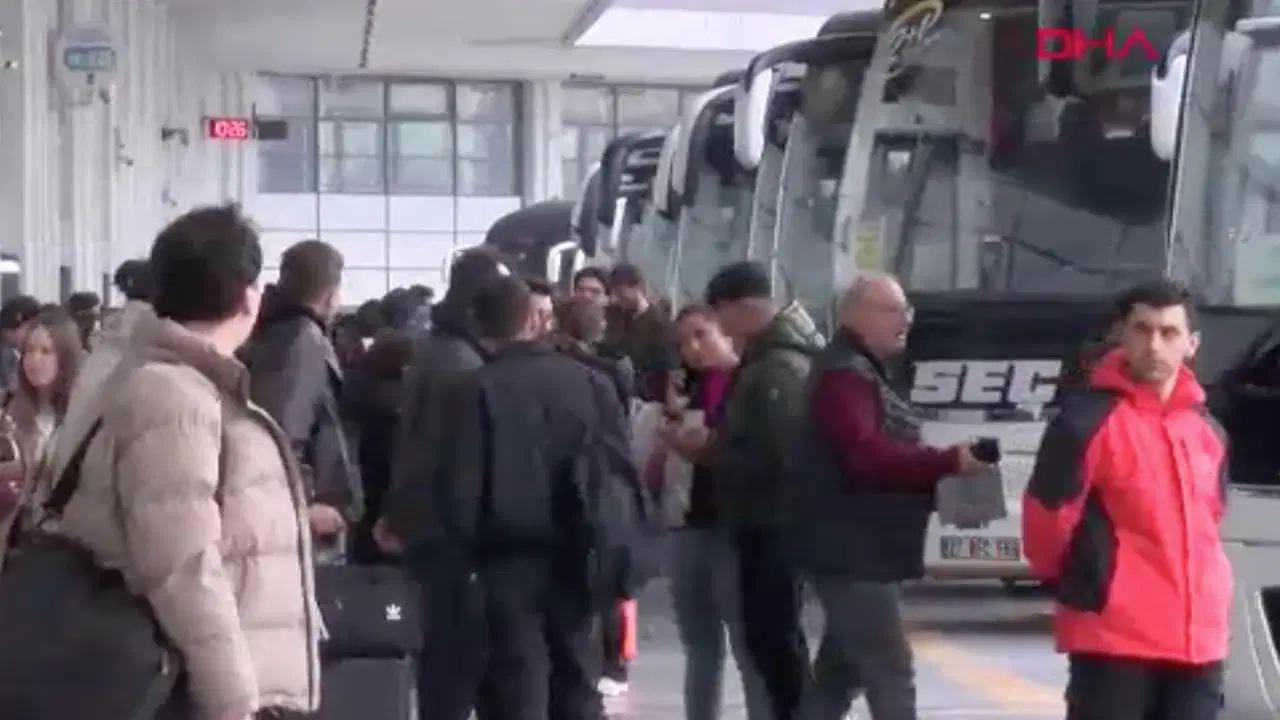 AŞTİ'de bayram yoğunluğu oluştu