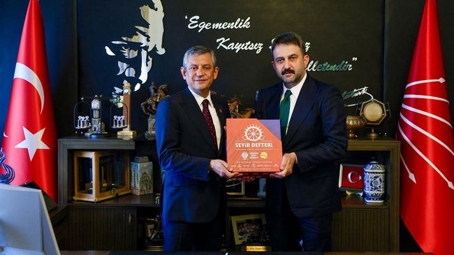 Özgür Özel, Ankara Kent Konseyi Başkanı Yılmaz'ı kabul etti