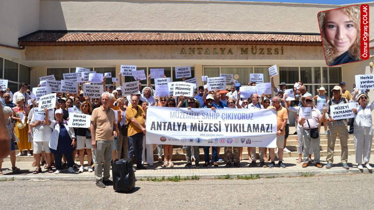 Antalya Müzesi direnişi kitaplaştı: Tarih affetmez!