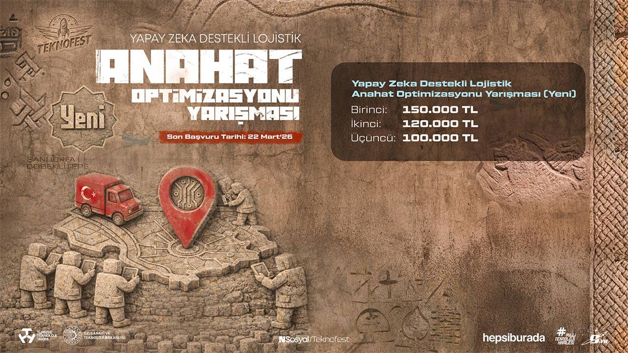 Genç yazılımcılar için 150 bin TL ödüllü 'Lojistik Optimizasyonu' yarışması başladı!